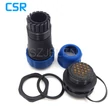 Csatlakozó SD28 19pin vízálló