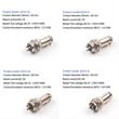 Csatlakozó MiniXLR GX16 4pin csavaros dugó+aljzat Csatlakozó MiniXLR GX16 4pin csavaros dugó+aljzat
