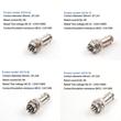 Connector MiniXLR GX16 4pin male/female Connector MiniXLR GX16 4pin male/female
