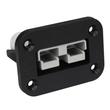 Flush Mount 50A Anderson Plug Mounting Bracket Panel 