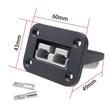 Flush Mount 50A Anderson Plug Mounting Bracket Panel 